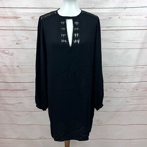 Diane Von Furstenburg DVF Florina Silk Shirt Mini Dress